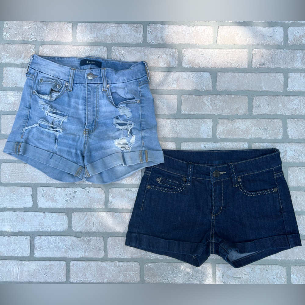 High waisted Jean Short Bundle
